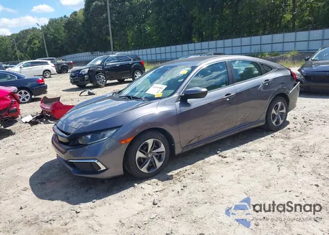 2019 Honda Civic Lx z USA, uszkodzony, nr VIN 19XFC2F67KE003111